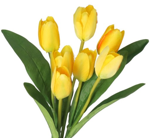 KYTICA TULIPÁNOV POGUMOVANÝCH TULIPÁNOV AKO ŽIVÉ 36CM
