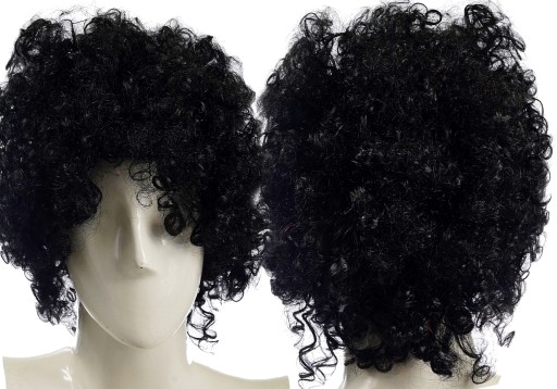 AFRO Parochňa, ČIERNE KUČERVENÉ VLASY, KUČERE E1278 EMAJ