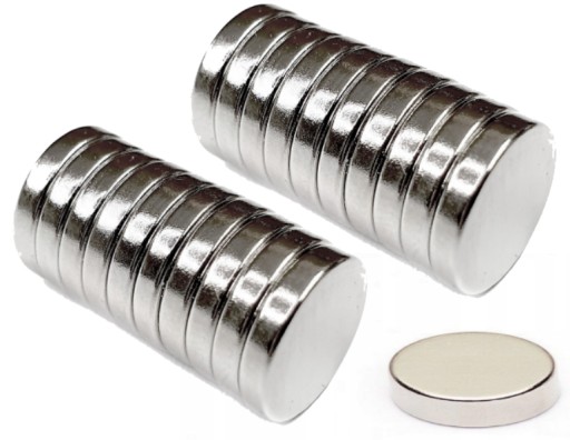 SILNÝ VALEC NEODYMIOVÝ MAGNET 4X3 MM N42 20KS.