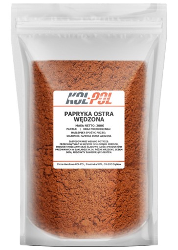 PAPRIKA ÚDENÁ 200g Mletá, kvalitná | KOL-POL