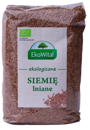 EKOWITAL BIO ľanové semienko 500 g