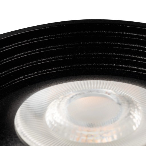 Kanlux LED stropný ozdobný krúžok 10W GU10 LIGLO DSO Čierny