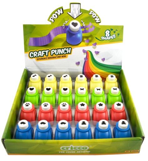 Ozdobný dierovač CRICCO Mini NUTKA