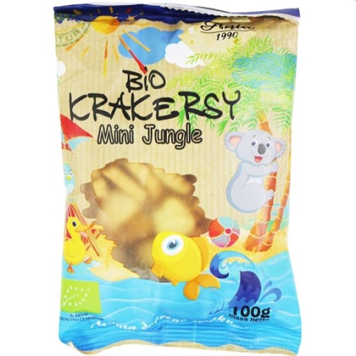 MINI JUNGLE BIO CRACKERS 100 g - BIO ANIA