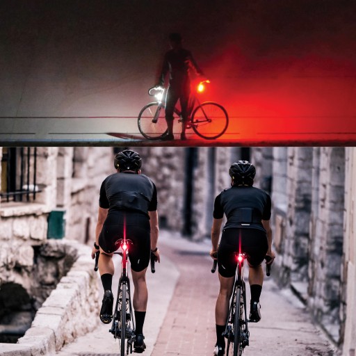 Výkonná BIKE lampa LED svetlo predné zadné BIKE baterka USB riadidlá