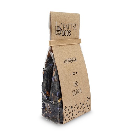 ČIERNY ČAJ ZO SRDCA, PRÍRODNÉ, ZDRAVÉ BYLINKY, 60G