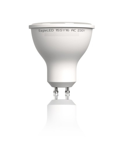LED žiarovka GU10 6W = 50W TEPLÁ, silné SMD