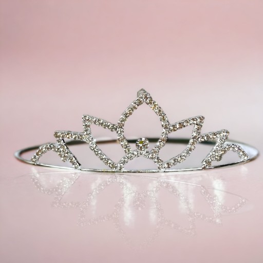 CROWN DIADEM BAND DIAMONDS PRINCESS
