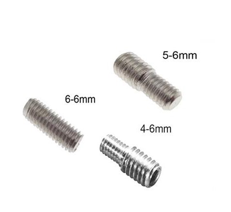 VYMENITEĽNÝ ANTÉNNY STOŽIAR VW 24cm M6 vnútorný M4/M5/M6