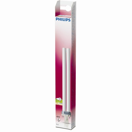 Žiarivka PHILIPS G23 11W / 900 lumenov / farba 2700K PL-S Vyrobené v POĽSKU