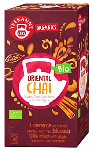 ORIENTAL Chai Oriental Organic BIO čaj 20 vrecúšok Teekanne