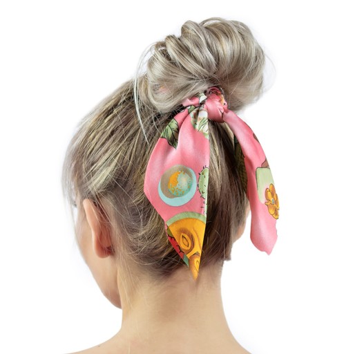 HAIR GUMBER scrunchies šatka mašľa FROTKA