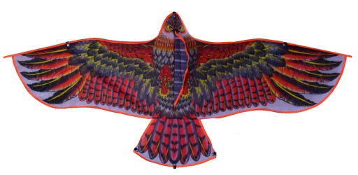 VEĽKÝ KITE XXL ODPRAĎOVAČ VTÁKOV EAGLE HAWK 140cm lano DARČEK