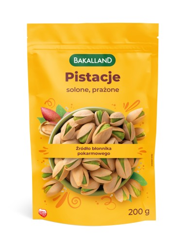 BAKALLAND Pistácie solené, 200g