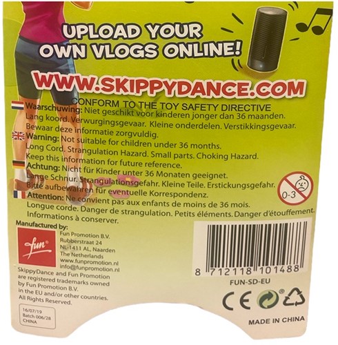 PLOCHÁ ROZTAŽNÁ SKIPPYDANCE SKOKÁCIA GUMA
