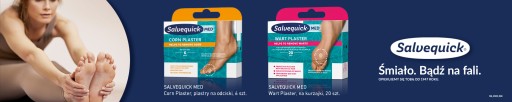 2x SALVEQUICK CORN náplasti na CORNS znižujú bolesť a tlak EFEKTÍVNE 6 ks