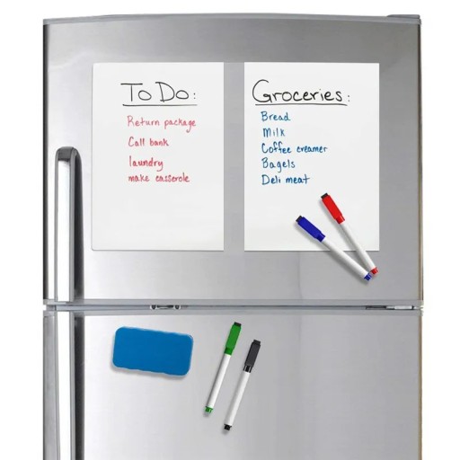 Tabuľové fixky stierateľné za sucha s magnetom DRY-ERASE MARKERS 4 ks