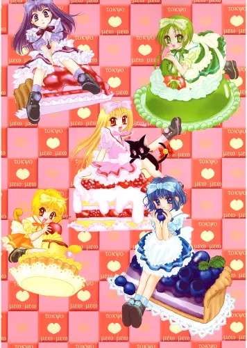 Anime Manga Tokyo Mew Mew Plagát TMM_014 A3