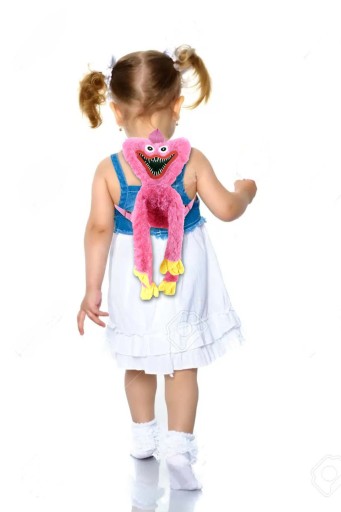 Taška na batoh HUGGY WUGGY Poppy Playtime ružová