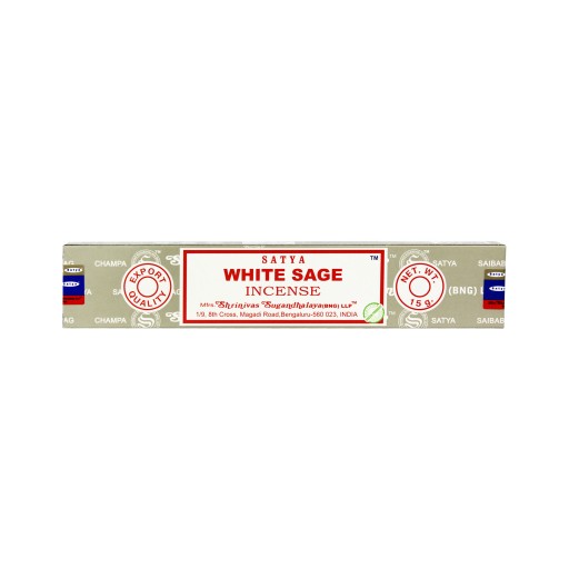 KADICÍ TYČINKY INDICKÁ BIELA ŠALvia BIELA ŠALvia 15 g SATYA NATURAL
