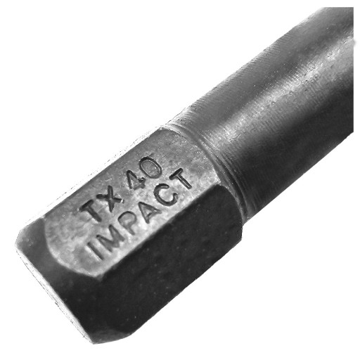 NÁRAZOVÝ BIT TX40 30mm STAR TORX TORX NÁRAZOVÝ COBIT 1ks