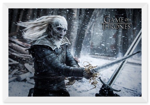 Nástenný plagát Game of Thrones White Walker 91,5x61 cm