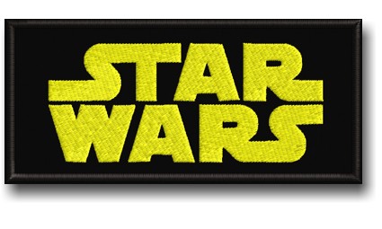 Termo vyšívaná nášivka Star Wars 90x40mm