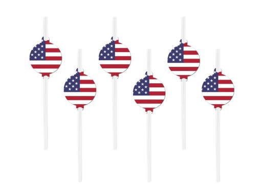 Súprava slamiek zo Spojených štátov amerických