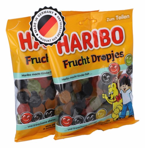 HARIBO Ovocné sladké drievko Želé fazuľa sladké drievko DE