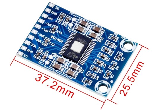 413 Výkonový zosilňovač TPA3116D2 2 x 50W XH-M562