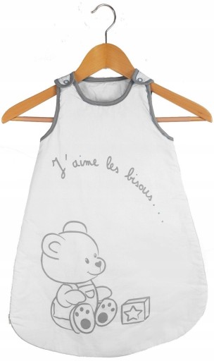 Tenký detský spací vak, 67 cm, 0-6 m