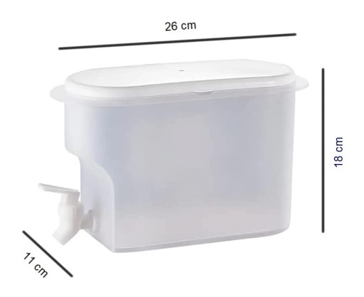 NÁDOBA NA STUDENÉ NÁPOJE S VEHROM DO CHLADNIČKY, 3,5L
