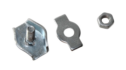 SEDLOVÁ SVORKA PRE 8MM PLÁNO BAL 10ks