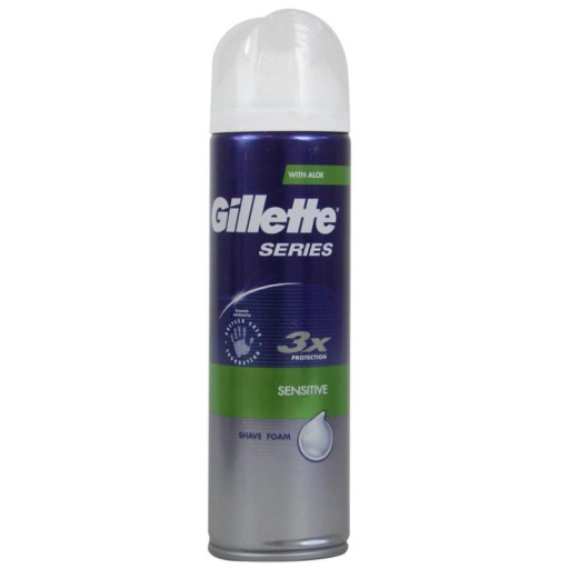 Pena na holenie Gillette Sensitive 250 ml