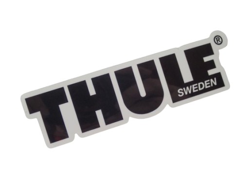 NÁLEPKA THULE ŠVÉDSKO NÁLEPKA 10,9 x 3,2 cm