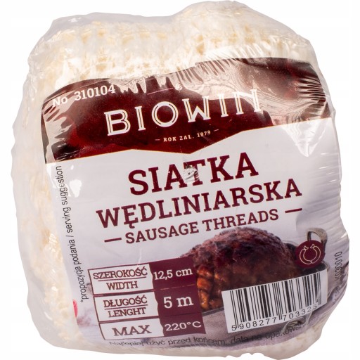 SIEŤKA NA ÚDENIE ŠUNKY 125mm 5m