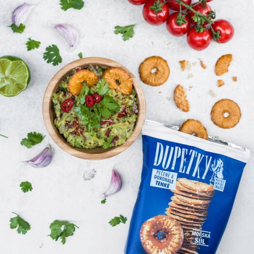 Dupetky plátky s morskou soľou 80g