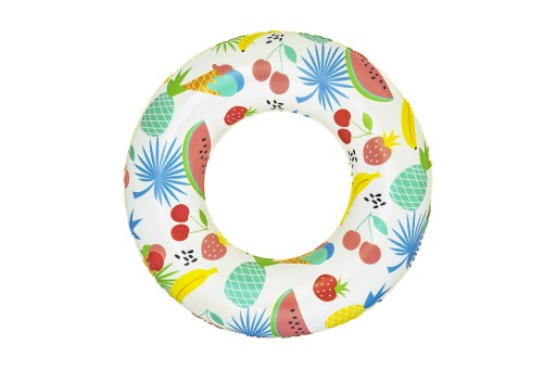 Nafukovací kruh na plávanie Fruit BESTWAY 61cm Vinyl + Bezpečnostný ventil