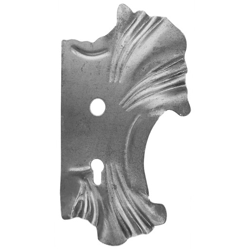 PRAVÁ DOSKA 72 OTVOROVÝ PRIESTOR KOVANÉ PRVKY 63.128.72 H270XL160 2MM