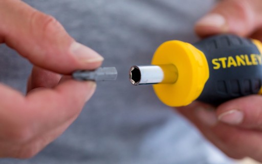 STANLEY Multi-Bit skrutkovač, krátky, 6x bity 0-66-357