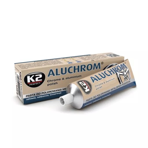 K2 Aluchrom pasta na čistenie a leštenie chrómu a hliníka 120g
