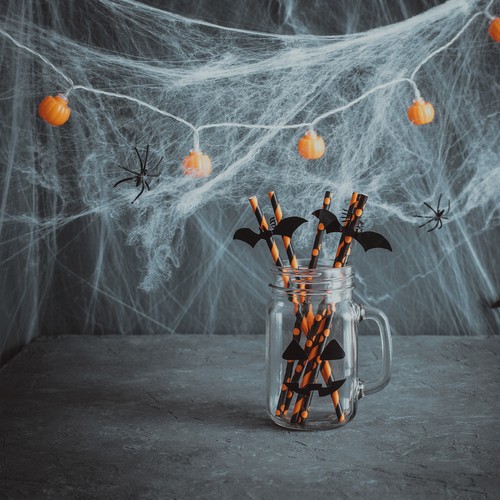 UMELÝ PAVÚČIK + 2 HALLOWEENSKÉ PAVÚKY