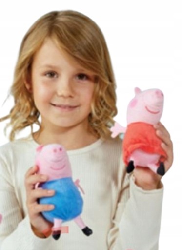PLYŠOVÁ POSTAVKA PEPPA PIG UROBTE SA VO VAJCI PRASIACIEHO Peppa