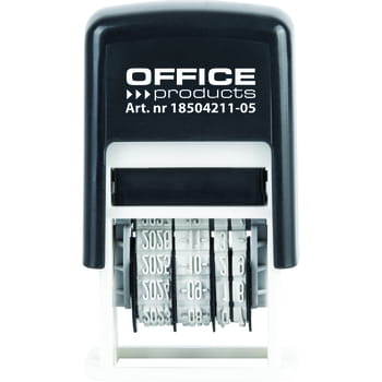 Dátumová pečiatka Office ISO Black Digital