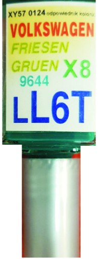 Vw ll6t 9644 FRIESENGRUEN autolakovanie dotykové 10 ml ara