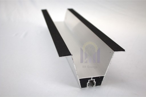 Hliníkový trapézový profil/most 70x330 s EPDM, nízky