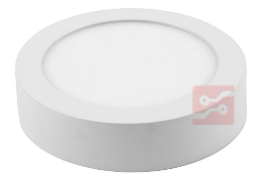 Okrúhly prisadený LED panel Gerrit 12W 230V 3000K