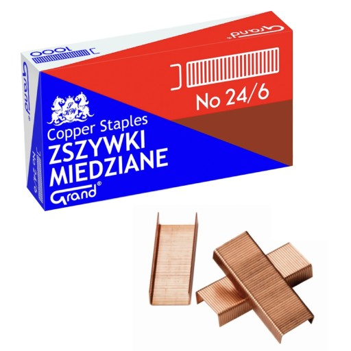 MEDENÉ SVORKY 24/6 GRAND 1000 ks. 1 BALENIE