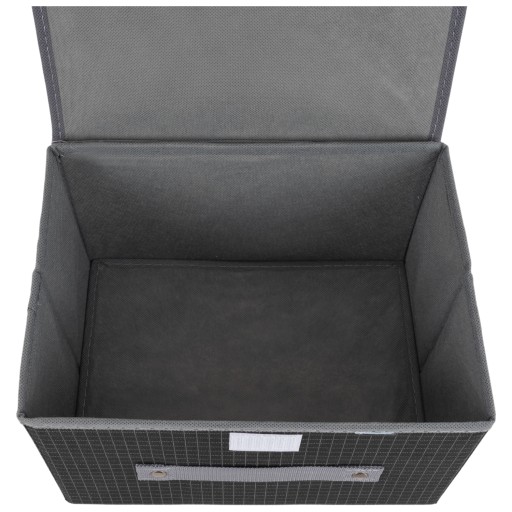 ORGANIZER BOX KONTAJNER SO SUCHÝM CESTOM NA PRÁDLO TEXTILNÁ KRABIČKA 26x20x16