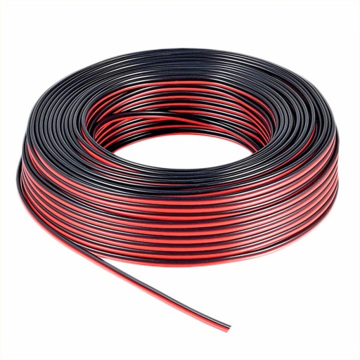 KÁBEL PRE LED PÁS 2 x 0,75mm DVOJVODIČOVÝ KÁBEL